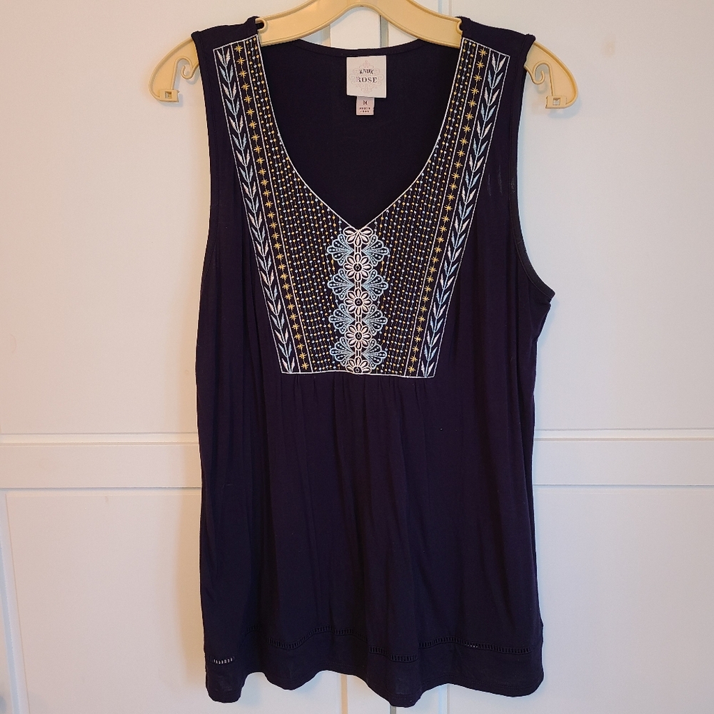 KNOX ROSE Women's sz M Sleeveless Top